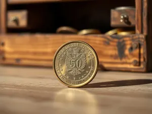 Ile waży moneta 50 groszy? Oto odpowiedź!